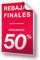 Olmedo Servicios Integrales Vinilos de Rebajas Personalizados Rojo Vertical 60x90 cm - Vinilos Escaparate Rebajas Black Friday - Ofertas, Outlet Liquidaciones