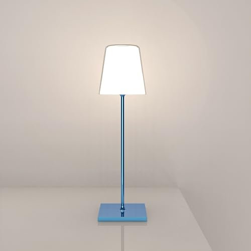 Palmina Wiederaufladbare Tischlampe, Kabellose Tischlampe RGB Mehrfarbig Dimmbar Touch für Restaurant Schlafzimmer Tischlampe Schreibtischlampe