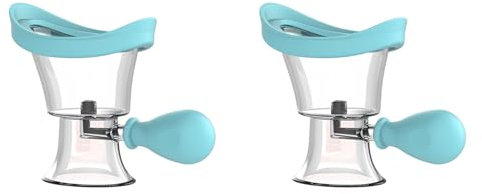 PRIZOM 2X Gobelets de Lavage Oculaire En Silicone Souple Nettoyant pour Les Yeux Gobelets de Rinçage Gobelets de Bain Réutilisables