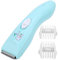 Cortapelos Eléctrico para Bebés, Recortador Inalámbrico Silencioso, Herramienta de Corte de Cabello para Niños, con Cable de Carga USB y Botella de Aceite, Material ABS Seguro,