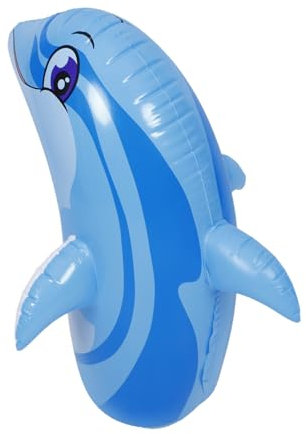 Yardwe Aufblasbares Pool-wasserspielzeug 85 cm PVC Delphin Lustige Geburtstagsparty-Dekoration Für Jedes Alter