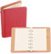 PATIKIL Copertina per Raccoglitore ad Ring 6, A7 Quaderno Pelle Mini Raccoglitore Ricaricabile Fogli Mobili Agenda Personale con 50 Fogli di Carta, Rosso