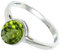 JEWELFORCE 925 Sterling Silber Peridot Edelstein Ring Herren Damen Stein Band Ring Alle Größen Ring Handgefertigter Schmuck JSR-1156AJ_67 (21.3)