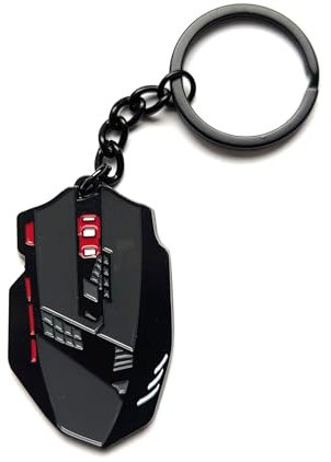 Schlüsselanhänger Gaming Maus, Gaming Maus, PC-Gamer Maus, Gaming, Schlüsselbund Gamer Maus