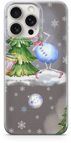 Sunny-Case Handyhülle Weihnachten Pattern Nr.512 Schutz Bumper Christmas Transparent kompatibel mit iPhone XS MAX