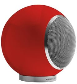 Elipson Enceinte bibliothèque Planet L Performance Rouge Brillant | HiFi | Home Cinema | à l'unité