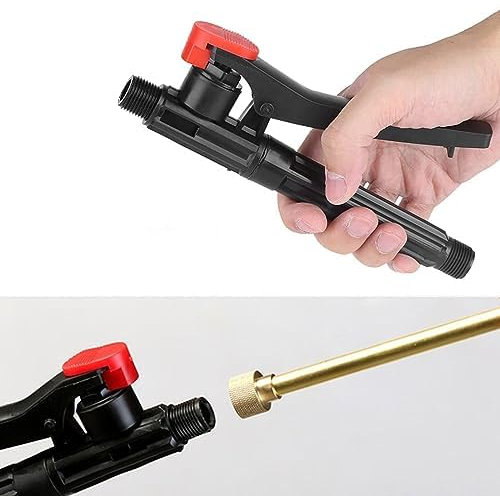XiXiYang Garden Sprayer Handle,Knapsack Trigger Multipurpose Spraying Gun Handle Plastic Trigger Gun Backpack Sprayer Handle Parts for Outside Garden Weed Farming Watering