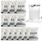 Portable Toilet Powder - 12 Individually Packed Eco Absorbent Gel for Camping, Travel & Outdoor Use | Strong Absorption Crystals for Fishing | Camping & Portable Toilets