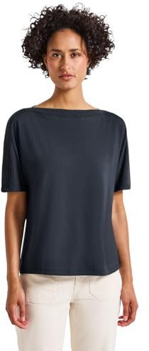 Damen Shirt mit Strukturdetail