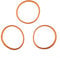 3pcs Electric Planer Drive Belt For 1900B 225007 N1923B, Girth 238mm, Width 9 6mm, Polyurethane Construction