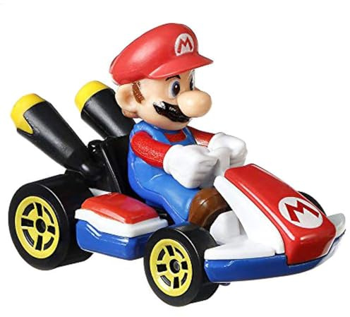 Hot Wheels Ersatzteil Mario Kart Circuit Track Spielset GCP27 - Ersatz Mario Auto