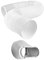 IMIKEYA Manguera De Escape De Aire Acondicionado Conducto De Escape Universal Extensible De Plástico Blanco