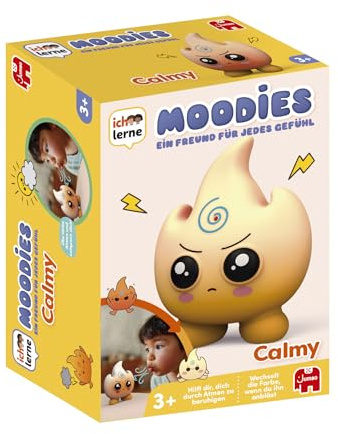 Ich Lerne Moodies Calmy – Emotionsbegleiter – Elektronisches Spielzeug | Figur für Positive Erziehung – Geführte Atmung und Beruhigung – Für Junge Kinder ab 3 Jahren