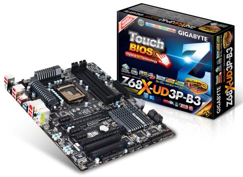 Gigabyte SKT-1155 Z68X-UD3P-B3 Motherboard (Rev 1.0)