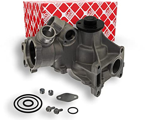 febi bilstein 17557 Wasserpumpe mit Anbaumaterial, 1 Stück | Kompatibel mit: MERCEDES-BENZ C-CLASS, E-CLASS, SL