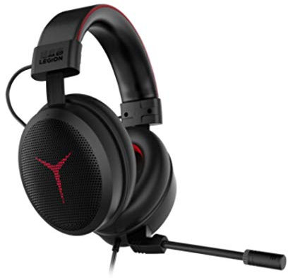 Lenovo Thunder Y480 Gaming Kopfhörer Headset Professionelle Gaming Kopfhörer mit Drahtsteuerung , kompatibel für PC´s