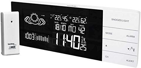 Wetterstation WS 6870 inkl. mit Außensender TX 960 TH mit Vorhersage von Wettersituation, Anzeige von Wettertendenz und Luftdruck