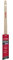 Wooster Brush 5224-1 Silver Tip Thin Angle Sash Paintbrush, None, 1 Inch