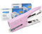Rapesco 1356A Porpoise Classic Heftzange mit 10.000 Heftklammern des Typs 26/8 mm, 45 Blatt Kapazität, Rosa