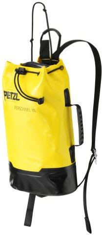 Petzl Personnel Transportsack Gelb/Schwarz 15L