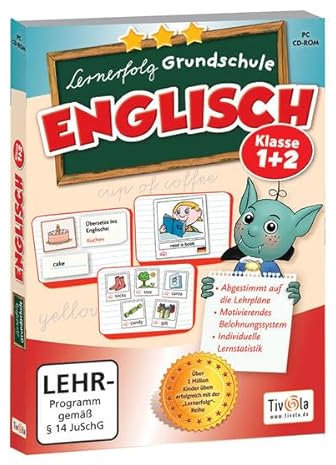 Lernerfolg Grundschule Englisch Klasse 1+2 - [PC]