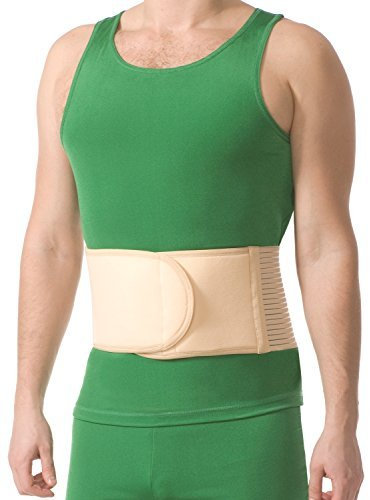 Nabelbruch-Bandage Gurt Stützung Bauch Bruch Hernie Stoma 5051 beige 3XL/4XL