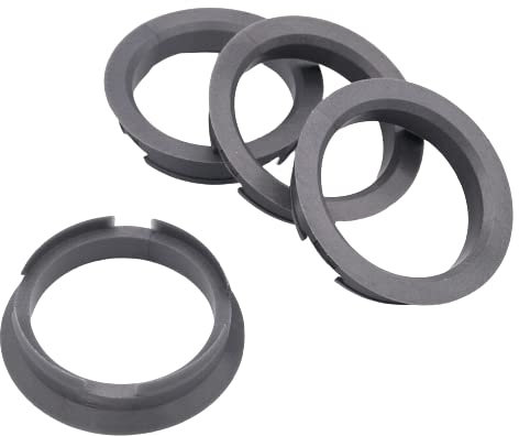 KONIKON 4X Zentrierringe 63,4 x 54,1 mm Silber Felgenringe Adapterringe für Verschiedene Felgen passend für FIAT, Mazda, Toyota, Suzuki, Kia, Hyundai, Opel, Nissan, Lexus, Citroen