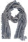 Invero, Merino Schal Lilly, 100% Wolle (Grau)