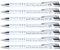 DecorsConcept 50 stylos personnalisés comme cadeau Stylo personnalisable est un cadeau parfait pour les invités au mariage. (blanche)