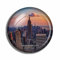 Crystal Fridge Magnets New York City New York USA Travel Souvenir Funny Sticker for Gift Home Decoration Office Whiteboard