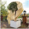 Hydrogarden Winterschutz Vlieshaube EXTREM beige, 80g Winterschutz für Kübelpflanzen Palmen Pflanzen Olivenbaum überwinterungszelt Wintervlies 250x 350cm