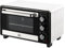 HOMCOM Horno Eléctrico de Sobremesa 16L 1400W Horno Portátil Mini Horno con 3 Modos de Calor Temperatura hasta 230 ℃ Temporizador Bandeja de Horneado y Rejilla 44x32x28,1 cm Blanco y Negro
