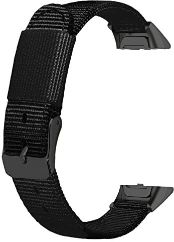 Tyogeephy Compatibile con Morbido Woven Nylon Cinturino Sostituzione Cinturino Samsung Galaxy Fit SM-R370 Fitness Smartwatch Donne Uomini