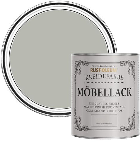 Rust-Oleum Grey Upcycled Furniture Paint in Chalky Finish - Grey Tree 750ml