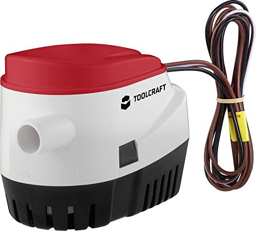 TOOLCRAFT TO-7159128 Pompe submersible basse tension 2839 l/h 12 V/DC