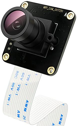 innomaker Raspberry PI Camera OV7251 Sensor with Global Shutter External Trigger Stream Mode 0.3MP Frame Rate up tp 158fps 8bit 10bit rawdata Format for Raspberry Pi 4B 3B+ 3B 3A+ CM3+ CM3 Pi Zero W