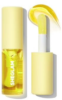 SHEGLAM Jelly Wow hydratisierendes nicht klebriges Lippenöl feuchtigkeitsspendender und aufpolsternder Lipgloss-Grapefruit Glow