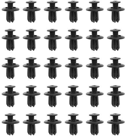 The Lord of The Tools 30 Stück 8 mm Kunststoff-Nieten-Panel-Clips 992650625 9046706017 8659028000 Dehnnieten Befestigungsclips Push-Typ-Halter für Auto-Frontstoßstange, Kotflügel-Karosserie