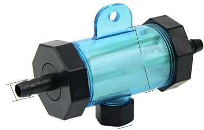 OSMARI Filtro de Manguera de 10/12/20/25MM, 1 Unidad, Accesorios de riego para jardín, Filtro Transparente para Acuario, Tanque de Peces, Filtro de tubería de Agua Suave Cup-12mm