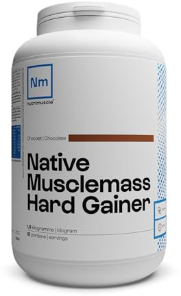 Musclemasse - Hard Gainer | Whey protéine - Maltodextrine - Dextroxe | Prise de masse & Musculation | Nutrimuscle | 1.8 Kg Chocolat