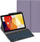 YHFZR Tastatur Hülle für Xiaomi Redmi Pad SE 11 Zoll, [Deutsches QWERTZ] Ultraslim Hülle mit 7 Farben Beleuchtung Kabellose Tastatur mit Schützhülle für Xiaomi Redmi Pad SE 11 Zoll, Violett