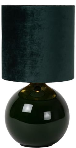 LUCIDE ESTERAD - Tischlampe - Ø 24 cm - 1xE14 - Grün