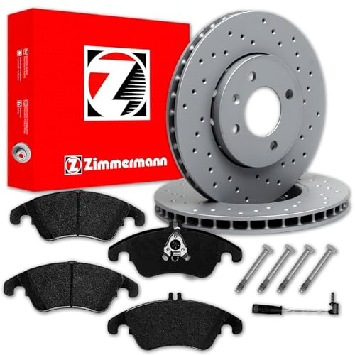 ZIMMERMANN Bremsscheiben 322mm + Beläge vorne für C/E-Klasse W204 W212