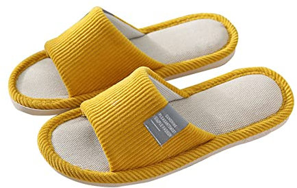 Teceyfeet Mujer Hombre Zapatillas de Casa ,Zapatillas de Estar por Casa, Pantuflas para Invitados Zapatillas de Hotel Zapatillas de SPA, Pantuflas para Interior y Exterior