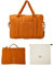 Hylat Baby Wickeltasche mit Wickelunterlage und Baumwolltasche - moderne Tasche für Windeln und Kindersachen – ideal für unterwegs