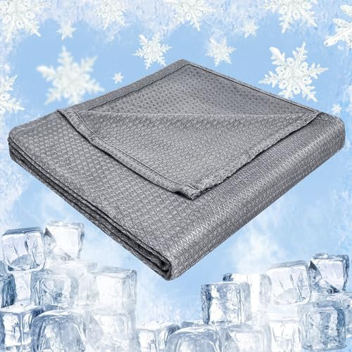 JONRRYIN Kühldecke Leichte Sommerdecke, 200 * 230cm Kühldecke Bambus Decke, kühldecke Bett Bambus Sommerbettdecke für Menschen, Cooling Blanket Bettdecke zum Schlafen für Sommer Heißen Nächte