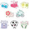 8pcs Funny Fridge Magnets Weight Loss, Sports Equipment Inspirational Magnets Cute Quotes Motivational Refrigerator Magnets for Locker Whiteboard Home Office Supplies