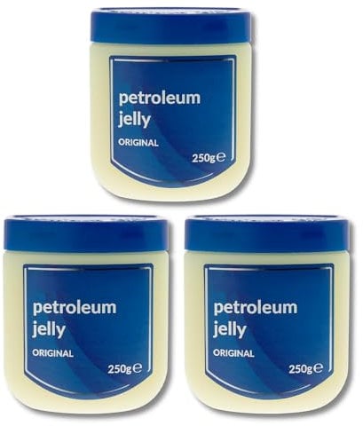 Zopper | Petroleum Jelly 250g - Original Petroleum Jelly Ideal for Cracked, Dry Skin and Eczema relief Skin Protection and Healing Soothing Properties -3pk