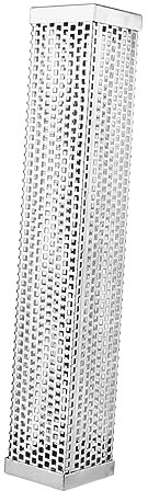 FUNOMOCYA Stainless Steel Square Pellet Smoker Tube Strumento per Barbecue per Affumicare e Carni Compatibile Elettriche Gas e Aggiungi Affumicato Piattti