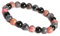 Unique Chakra Buddha Damen Perlenarmband Rhodonit Labradorit 8mm Perlen Energiearmband Heilsteine Perlen Juweliers Qualität (Rhodonit)